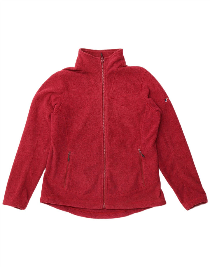 Giacca in pile da donna Berghaus UK 16 grande bordeaux