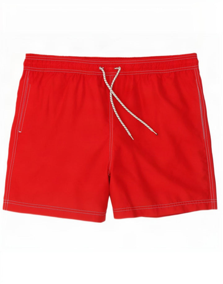 Pantaloncini da bagno da uomo Marks & Spencer XL rosso poliestere
