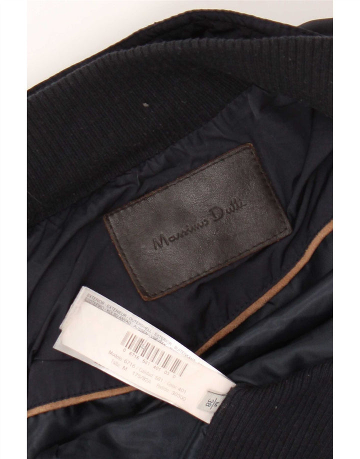 Giacca trapuntata da donna Massimo Dutti EU 38 Colore blu navy medio