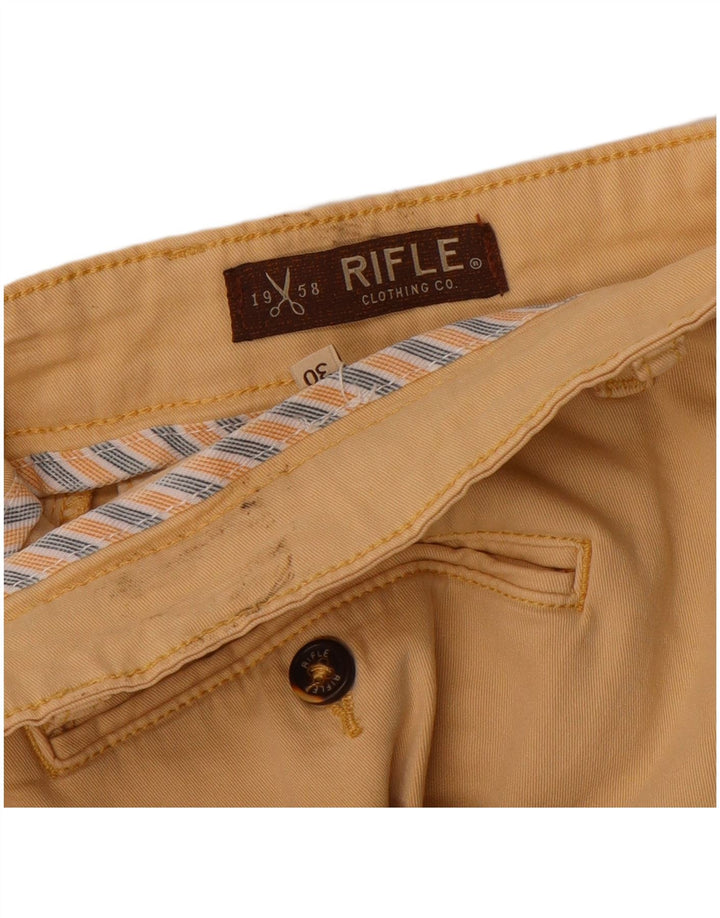 Pantaloncini chino da uomo Rifle W30 beige medio