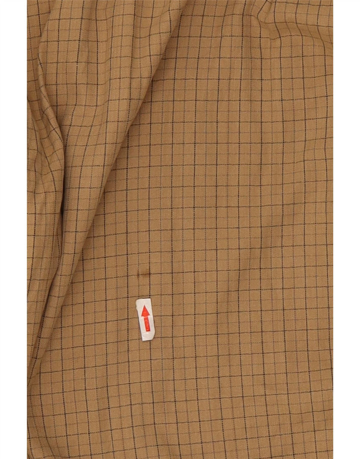 Camicia in flanella da uomo Nautica 2XL Cotone a quadri beige