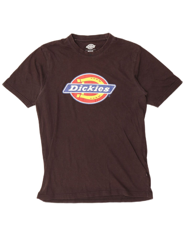 T-shirt grafica da uomo Dickies Top in cotone nero medio