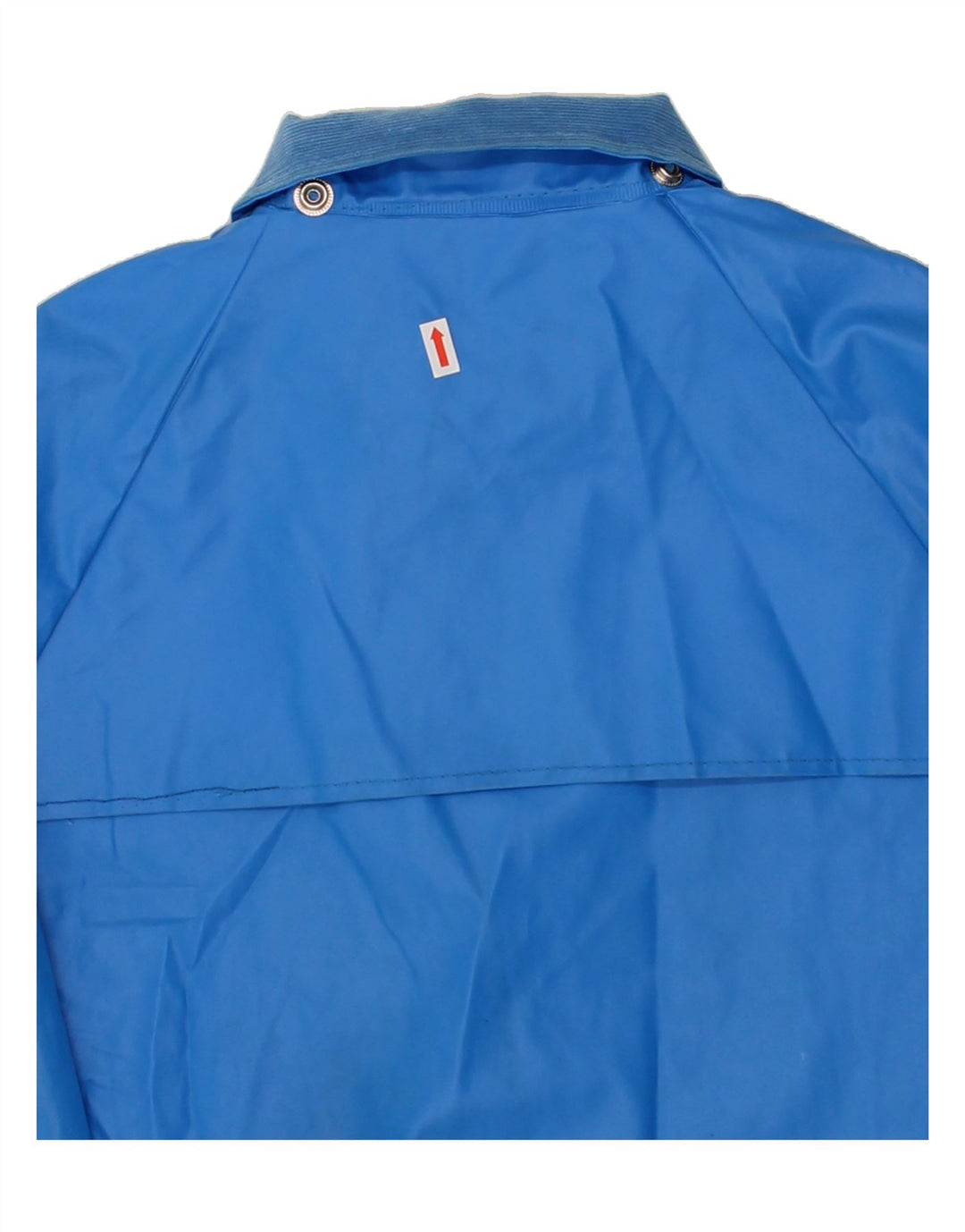 VINTAGE Mens Raincoat UK 36 Small Blue Polyvinyl Vintage Vintage and Second-Hand Vintage from Messina Hembry 