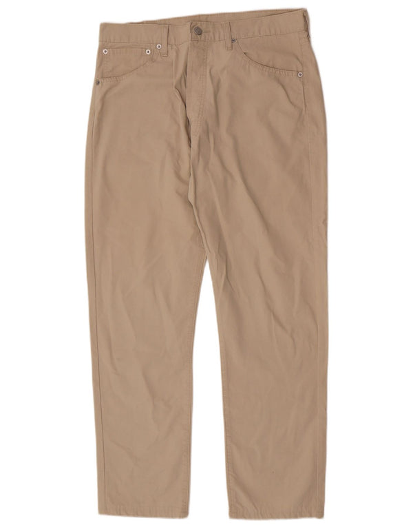 Levi's Uomo 551 Pantaloni casual dritti W36 L28 Cotone Beige