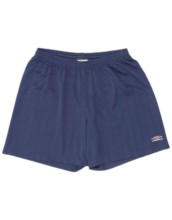 Pantaloncini sportivi da donna Umbro XL Sport geometrici blu navy