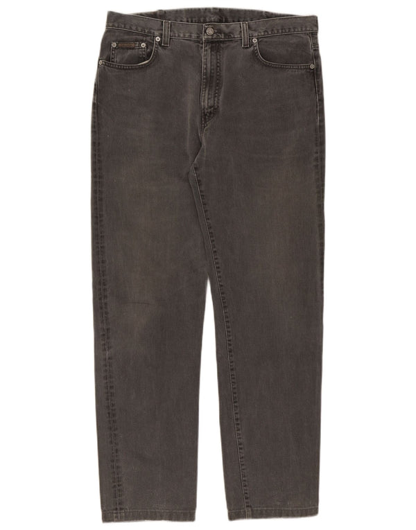 Jeans dritti da uomo Calvin Klein W34 L30 Grigi