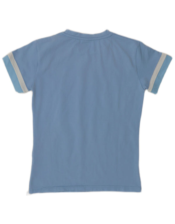 T-shirt da donna Nike Top UK 14/16 Large Blu Colourblock