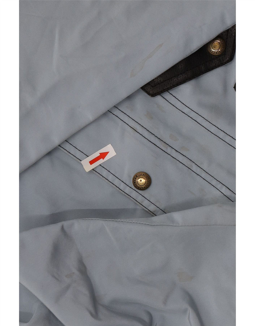 REFRIGIWEAR Giacca a vento con cappuccio da uomo UK 34 XS Blu Poliammide