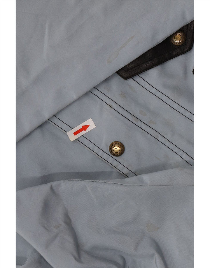 REFRIGIWEAR Giacca a vento con cappuccio da uomo UK 34 XS Blu Poliammide