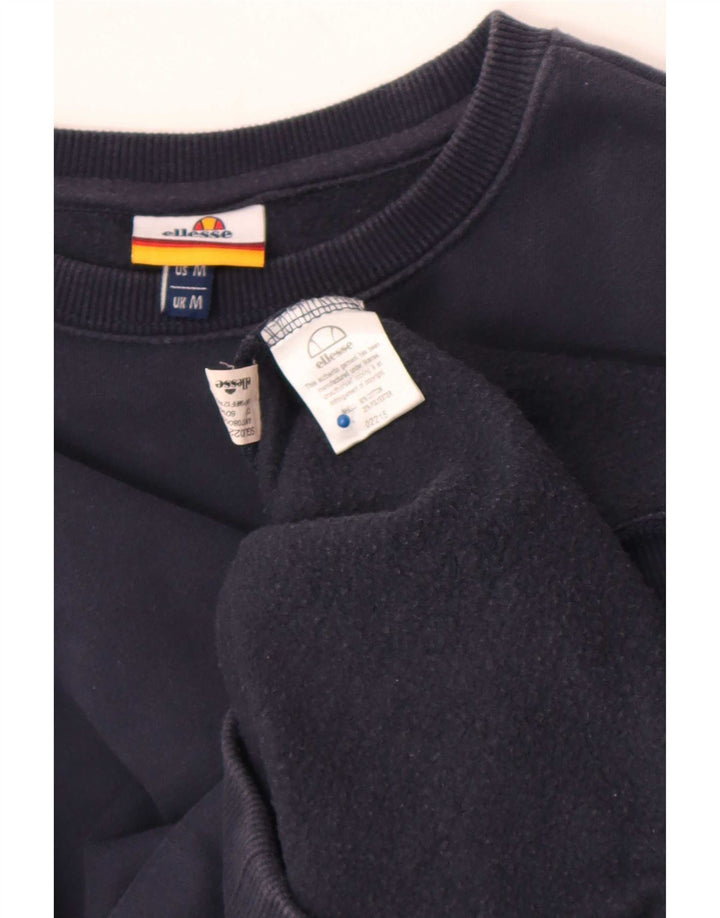 Felpa da uomo Ellesse Maglione medio blu navy in cotone