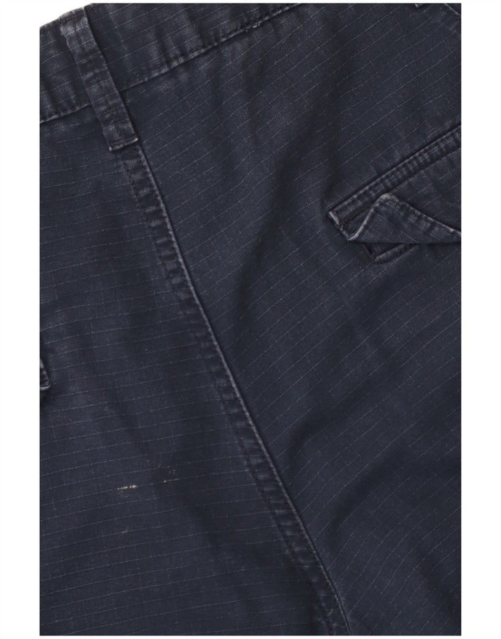 Pantaloncini cargo da uomo TIMBERLAND W40 XL in cotone blu navy