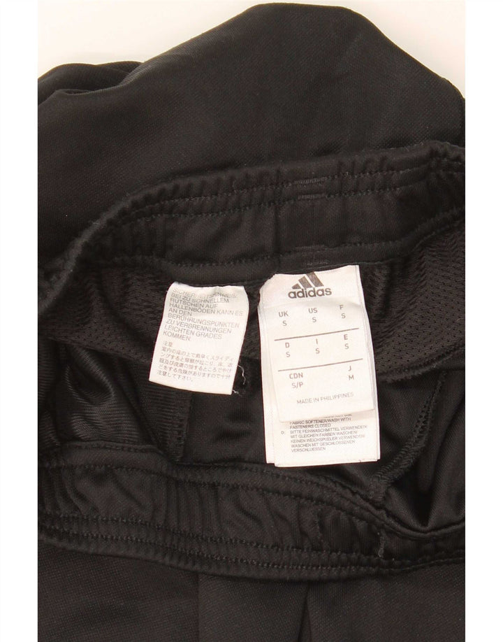 Pantaloni da tuta Adidas Climacool da uomo piccoli in poliestere nero