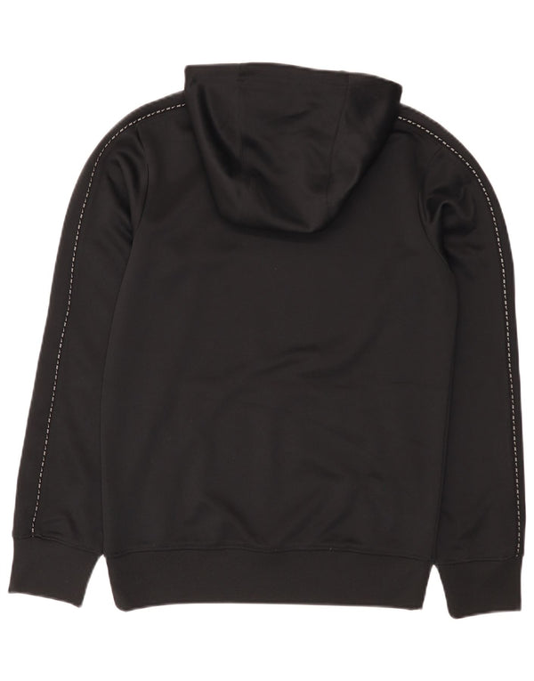 Felpa con cappuccio da uomo Nike XS nera in poliestere