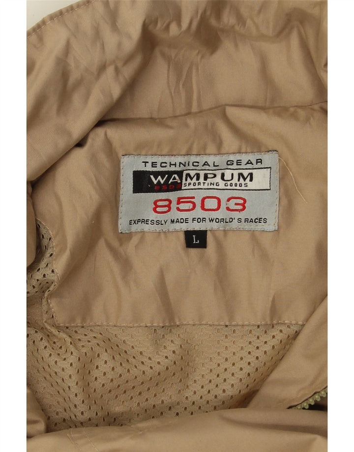 WAMPUM Mens Utility Jacket UK 40 Large Beige Vintage Wampum and Second-Hand Wampum from Messina Hembry 