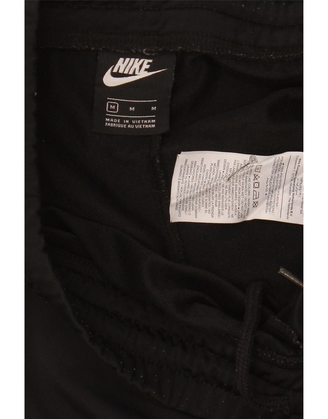 Pantaloni da tuta da uomo Nike Medium Nero Poliestere