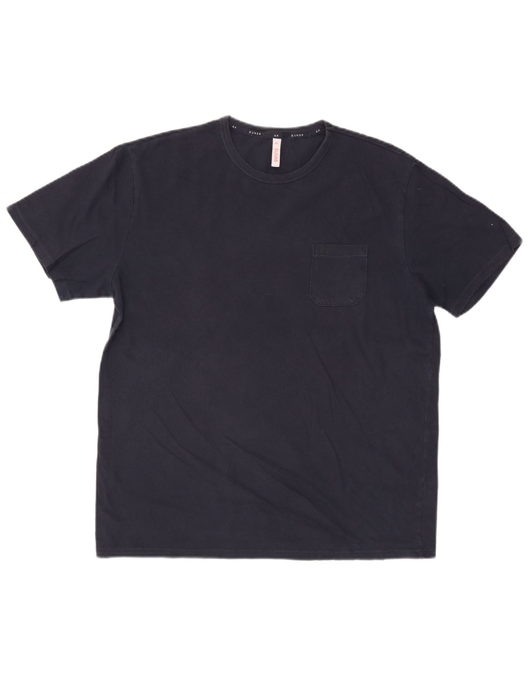 T-shirt da uomo Sun68 Top 2XL cotone blu navy