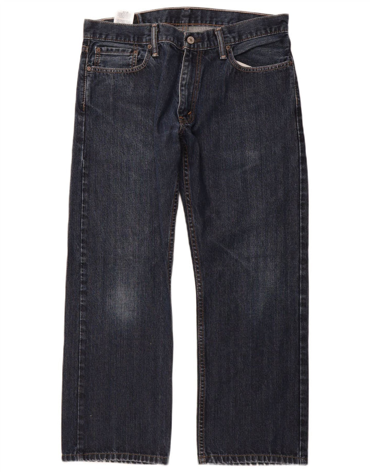 Jeans dritti slim fit 514 da uomo Levi's W34 L27 cotone blu classico