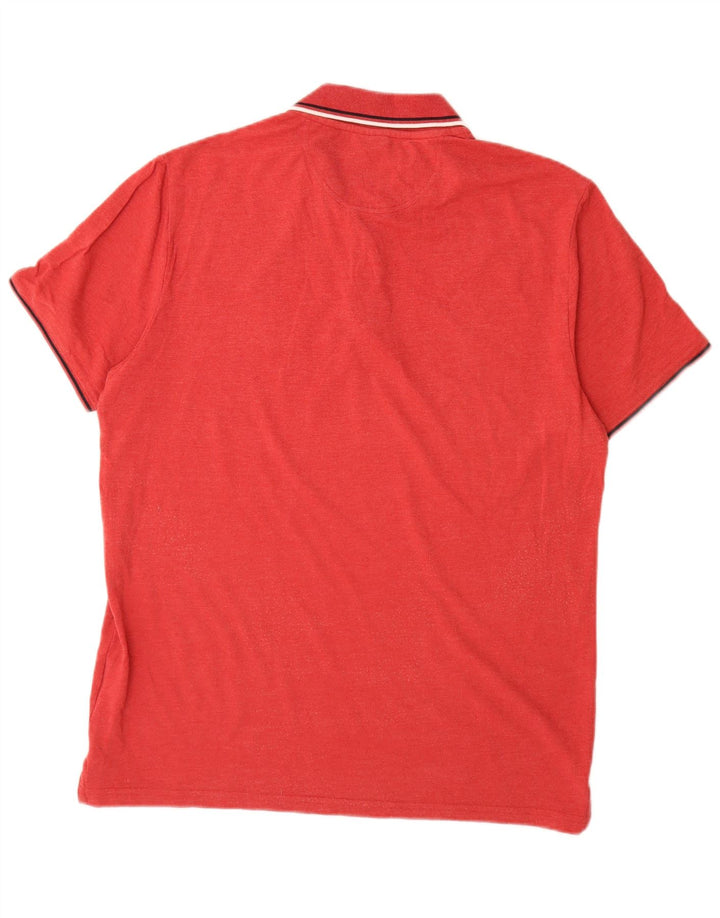 Polo da uomo Champion XL in cotone rosso