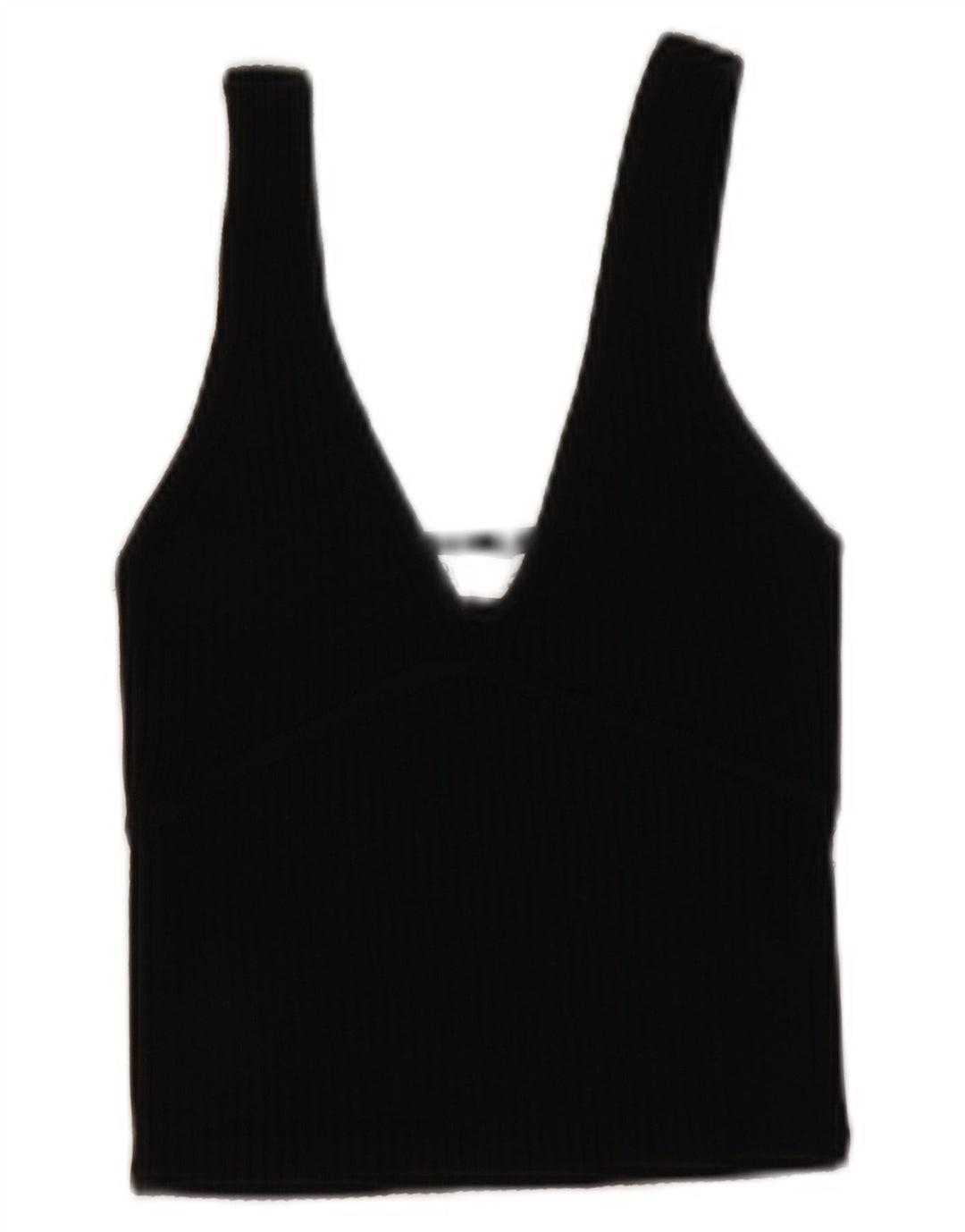Camicetta corta senza maniche da donna Zara UK 10 piccola nera