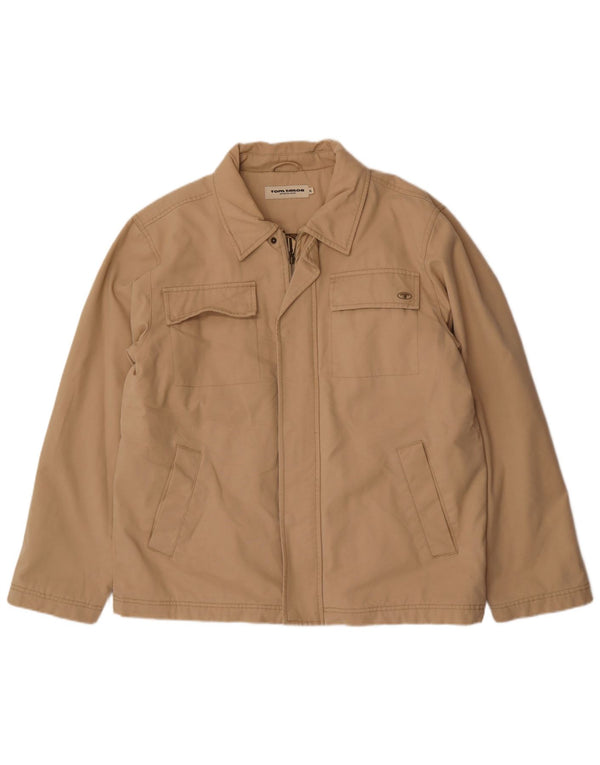 Giacca utility da uomo Tom Tailor UK 42 XL Cotone beige