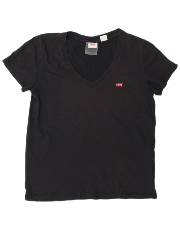T-shirt da donna Levi's Top UK 14 cotone grigio medio