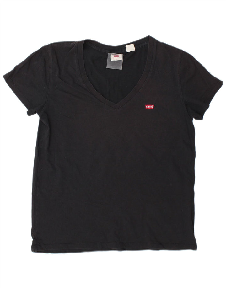 T-shirt da donna Levi's Top UK 14 cotone grigio medio