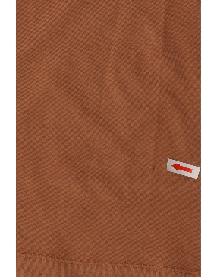 T-shirt Nike da uomo Top Small in cotone marrone