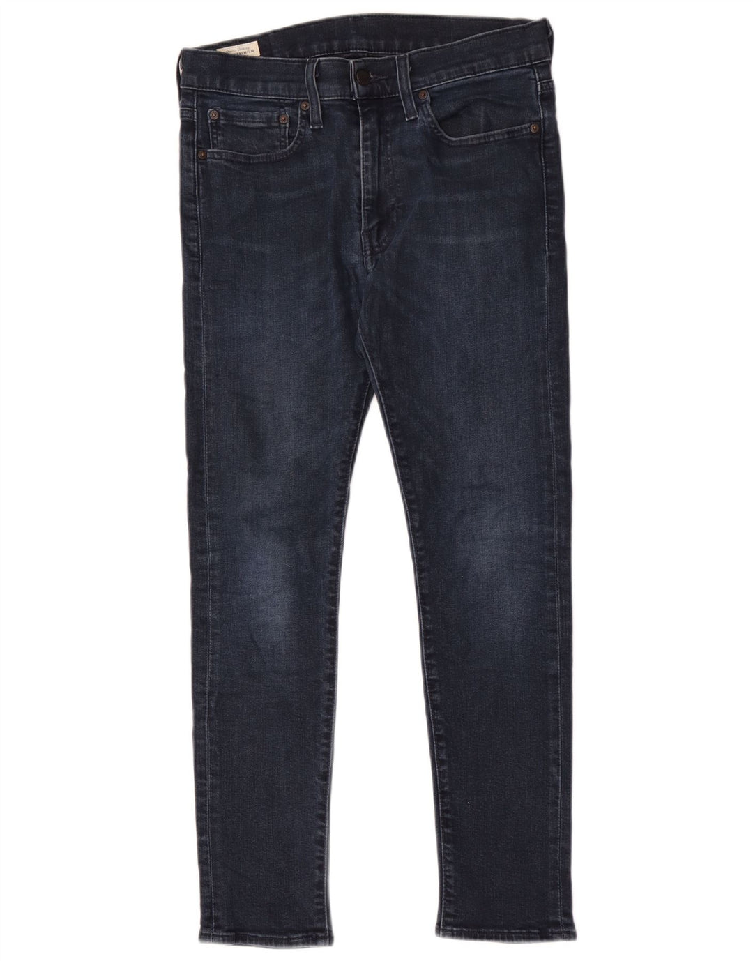 Jeans slim da uomo Levi's W32 L30 in cotone blu navy