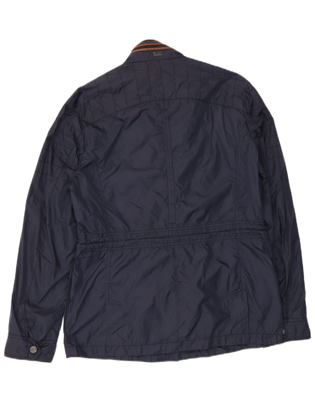Giacca utility da uomo HUGO BOSS EU 46 Small Blu Navy Poliammide