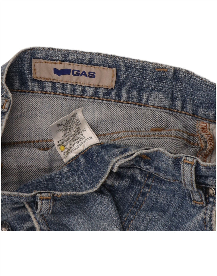 Jeans dritti da uomo Gas W32 L30 cotone blu