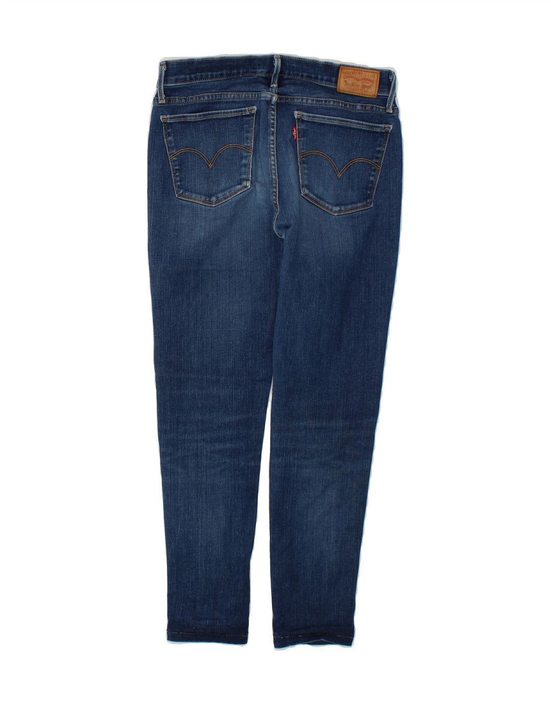LEVI'S Womens 710 Super Skinny Jeans W29 L25 Blue Cotton Vintage Levi's and Second-Hand Levi's from Messina Hembry 
