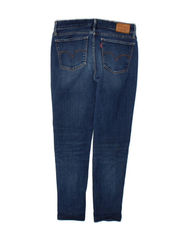 LEVI'S Womens 710 Super Skinny Jeans W29 L25 Blue Cotton Vintage Levi's and Second-Hand Levi's from Messina Hembry 