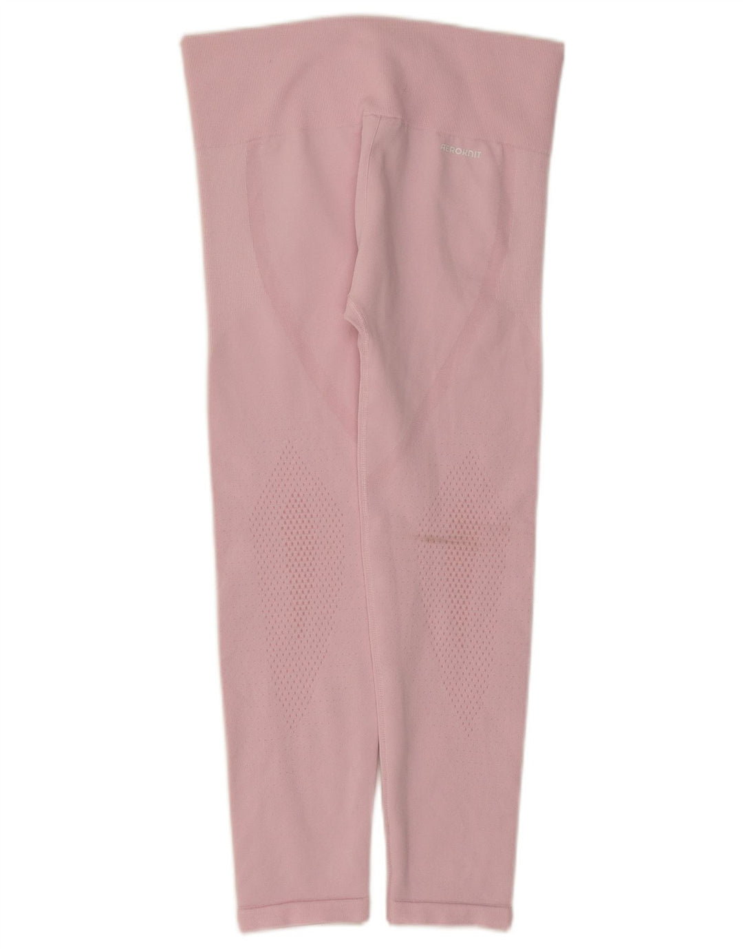 Leggings Capri da donna Adidas UK 12 poliestere rosa medio