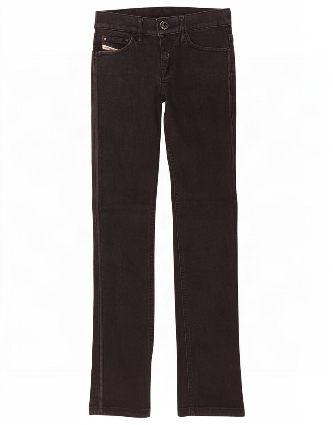 Jeans slim da donna Diesel Liv W25 L32 cotone nero