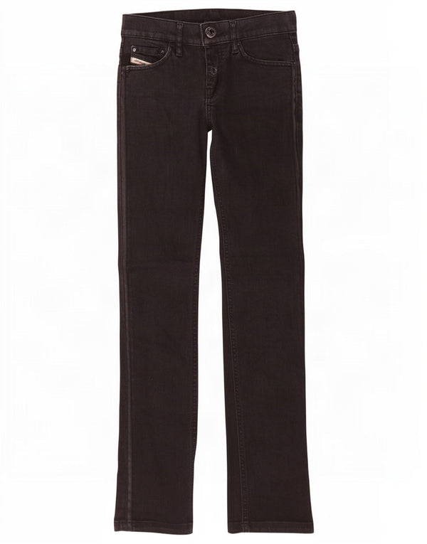 Jeans slim da donna Diesel Liv W25 L32 cotone nero