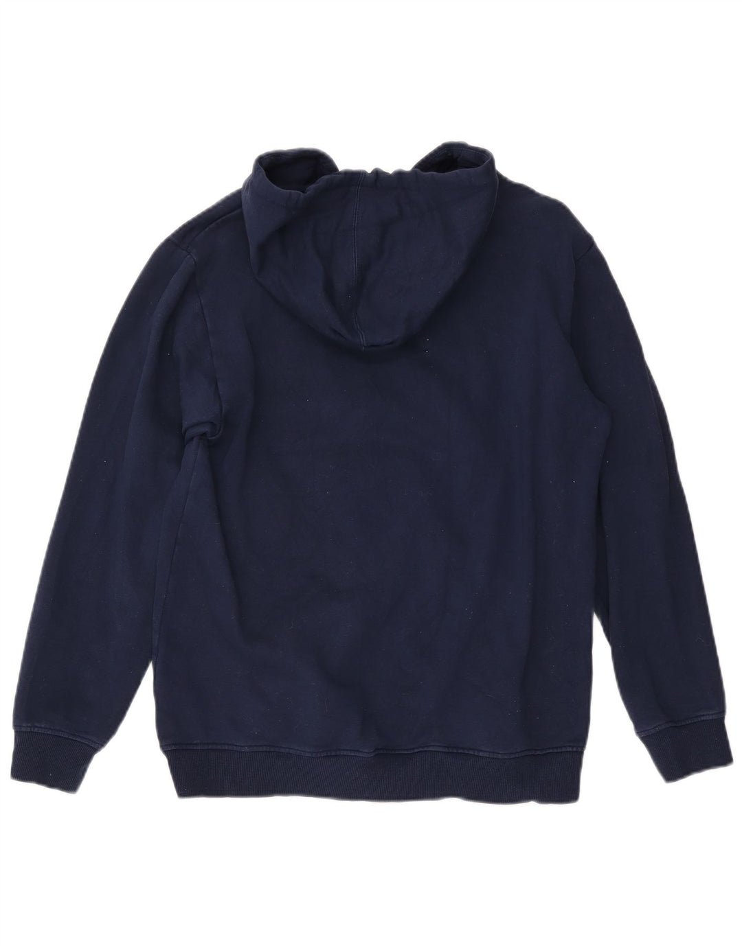 Maglione con cappuccio grafico da uomo ADIDAS medio in cotone blu navy