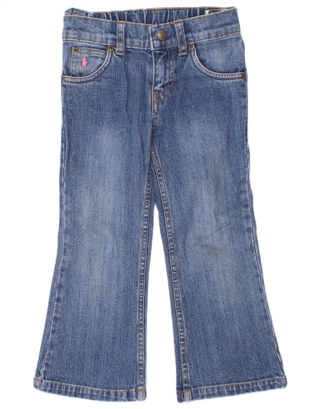 Jeans bootcut per ragazzi Ralph Lauren 3-4 anni W20 L16 cotone blu