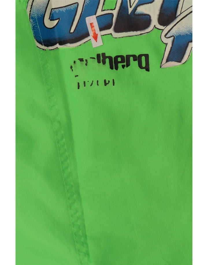 Giacca da sci da uomo con pullover grafico Chamonix, verde medio, sportivo in poliestere