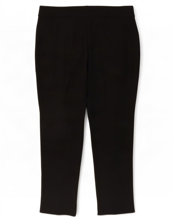 Pantaloni corti slim da donna Marks & Spencer UK 14 Large W34 L26 Neri
