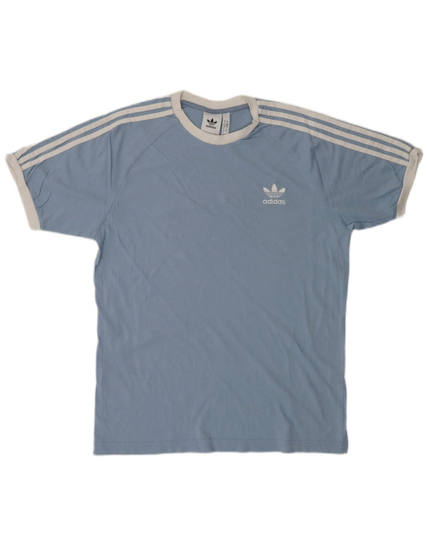 Maglietta ADIDAS da uomo grande blu
