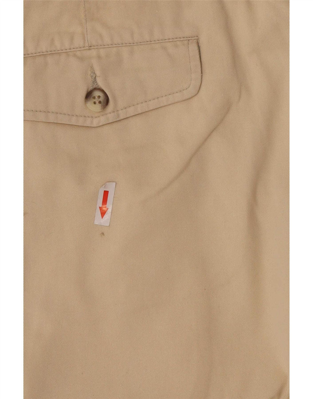 Pantaloni chino regolari da uomo Levi's W36 L30 in cotone beige