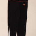 Leggings Adidas Climalite Capri da donna UK 8 Small Poliestere nero