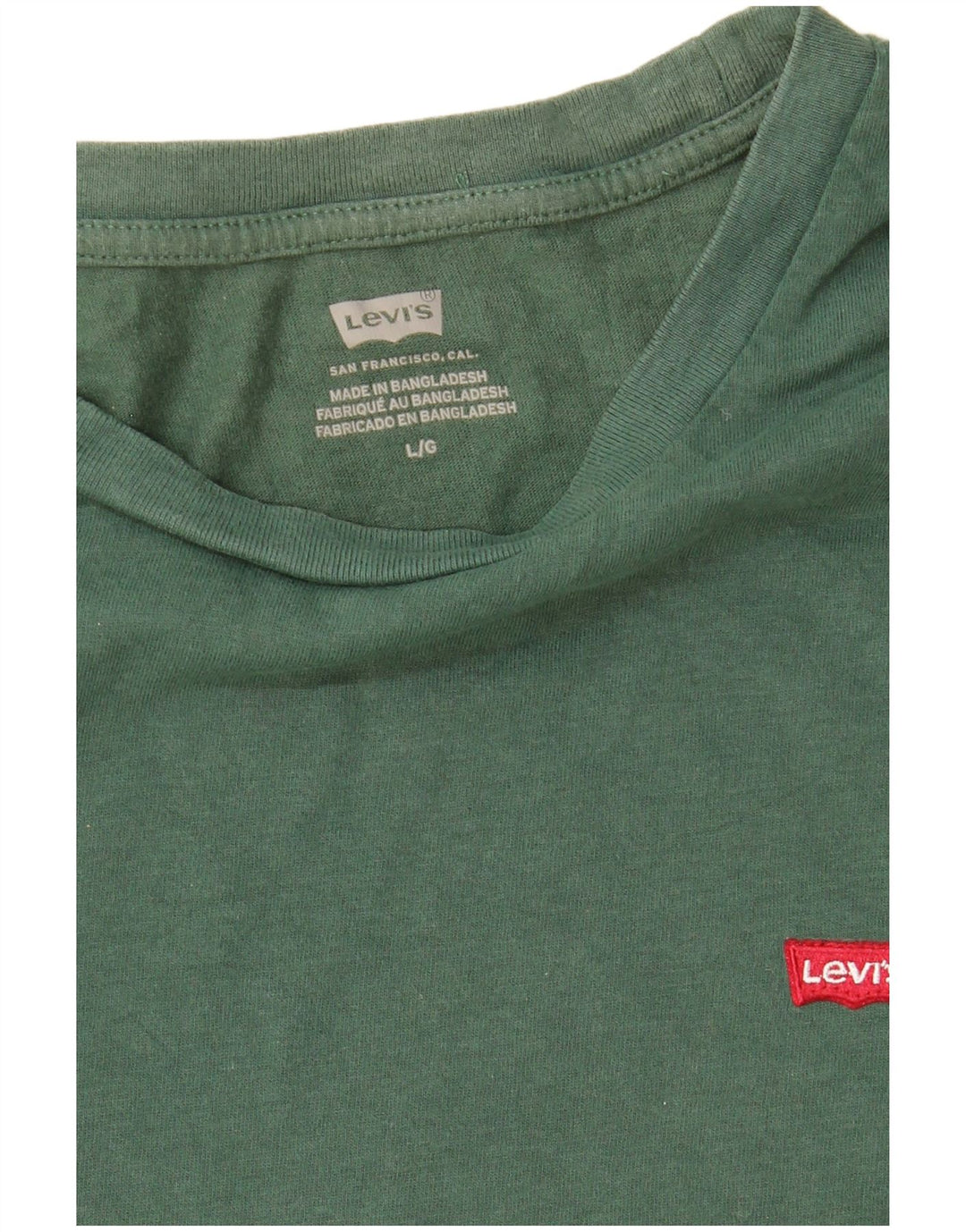 T-shirt da donna Levi's Top UK 16 grande verde