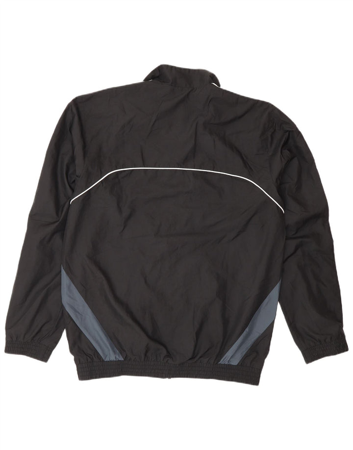 Giacca da tuta da uomo Adidas UK 38/40 Medium Black Colourblock