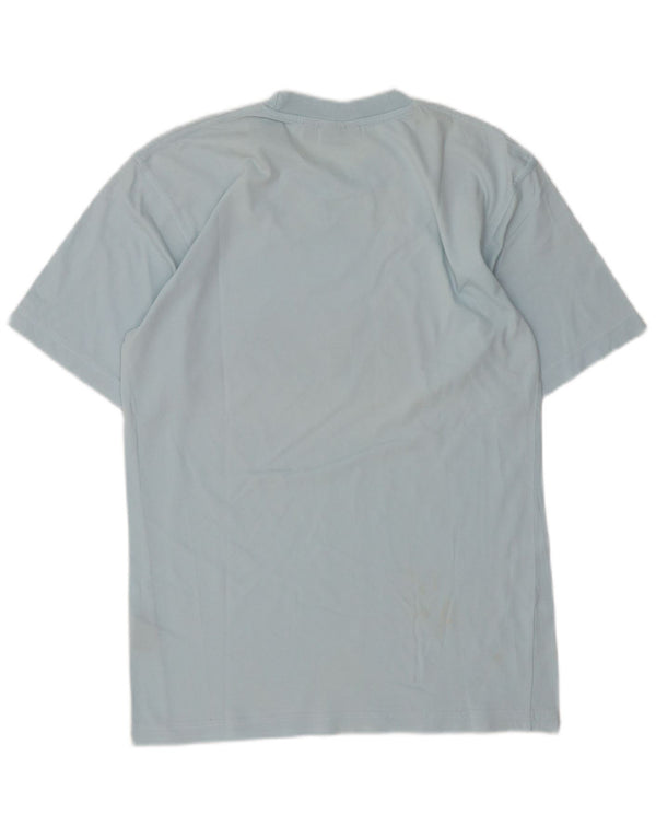 T-shirt grafica da uomo Fila Top Small in cotone blu