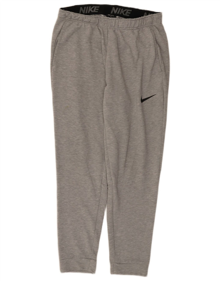 Pantaloni da tuta da uomo Nike Joggers grandi in poliestere grigio