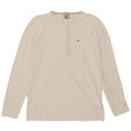 Tommy Hilfiger Uomo Top Manica Lunga XL Cotone Bianco