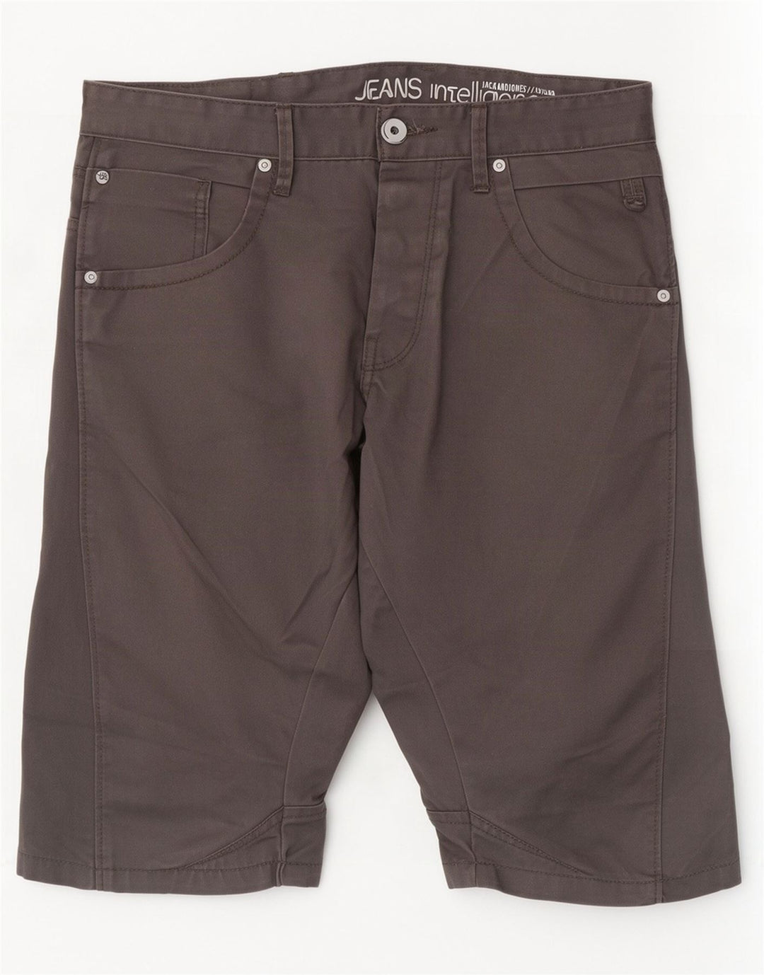 Pantaloncini casual da uomo Jack & Jones W32 Grigio medio