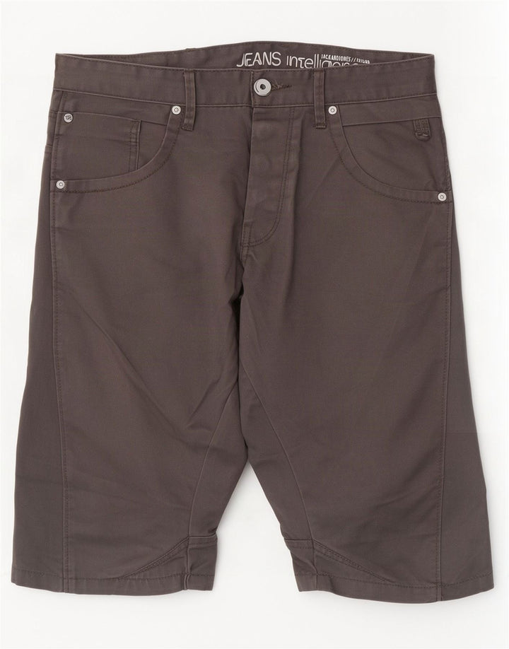 Pantaloncini casual da uomo Jack & Jones W32 Grigio medio