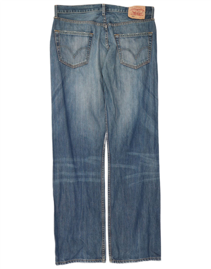 Levi's Uomo 501 Jeans dritti W36 L34 Blu